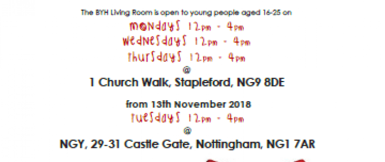 BYH Drop In at NGY myplace