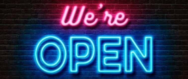 We’re Open